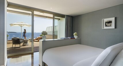 Rixos Libertas Dubrovnik Room Type - Deluxe Room Sea View with King Size Bed