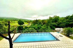 WaterFall Touch 4 BHK AC Bungalow With Private Swimming Pool