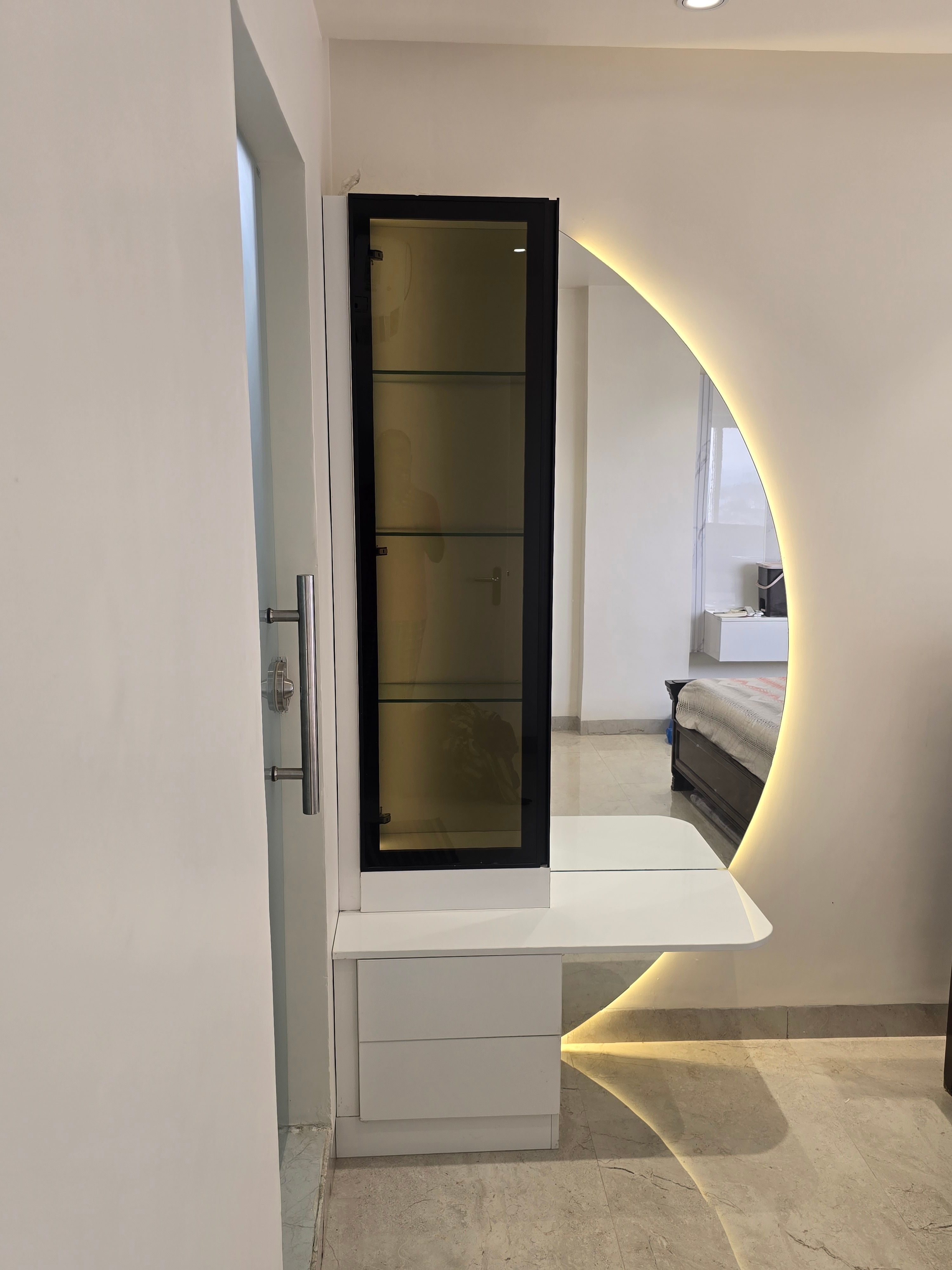 2bhk with villa view kitchen - Tap to explore photos