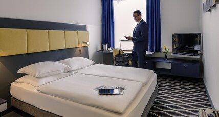 MERCURE FRA ESCHBORN HELFMANN Room Type - Standard Room with two single beds