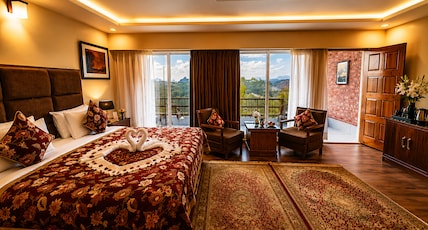The Orchard Retreat & Spa Room Type - Executive Room with Private Balcony and Mountain View. The Orchard Retreat & Spa Room Type - Executive Room with Private Balcony and Mountain View.