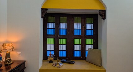 Chettinad Heritage Room in a Bungalow Bhava Room Type - Suite Room With Private Balcony