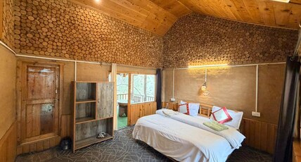 Mudhouse Cottages | River-side Stay Room Type - Riverside Private Room with Balcony