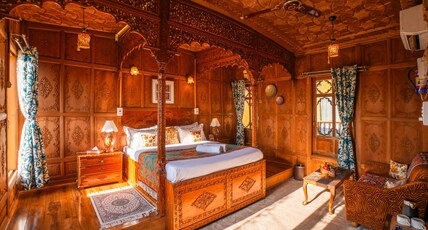 Moustache Houseboat Srinagar Room Type - Presidential Suite