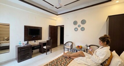 Kamay The Grand Alova & Spa near Nim Beach Tapovan Room Type - Deluxe with Balcony & City View