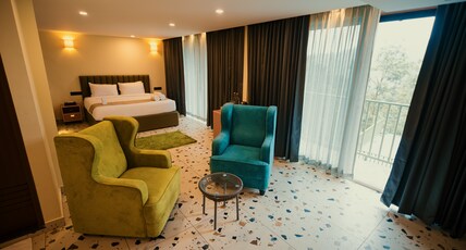 Santuario Resort & Spa Vagamon Room Type - Deluxe Room with Balcony and Garden View Santuario Resort & Spa Vagamon Room Type - Deluxe Room with Balcony and Garden View