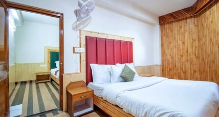 Hotel Rosewood - Near Mall Road Room Type - Family Room - Twin Double Beds