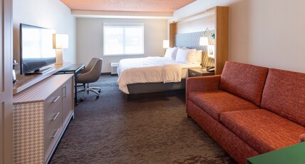 Holiday Inn Marquette, an IHG Hotel Room Type - 1 King Standard Sofa Bed Walkin Shower