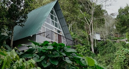 Mithra Munnar Treehouse and Rooms Room Type - Mithra A-Frame Sky Loft Cabin