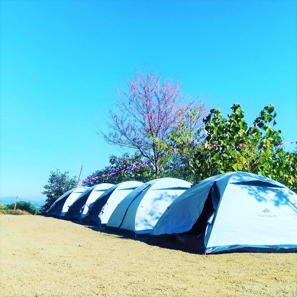 The Barial Campsite - Tap to explore photos