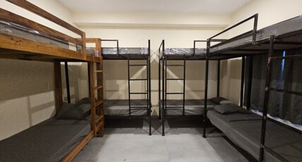 Satvik Stays  Room Type - Bunk Bed In 6-Bed Male AC Dormitory Room