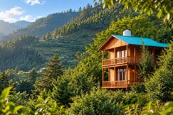 Hidden Orchard Stay Jibhi 2BR Cottage