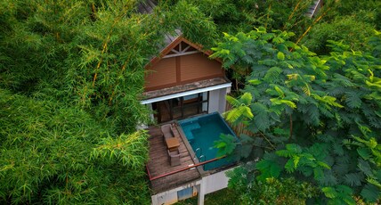 Morickap Resort Wayanad Room Type - Private Pool Villa AC with Balcony