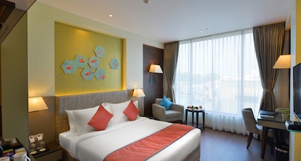 The Fern Vadodara, Series by Marriott Room Type - Winter Green Premium, Guest room, 1 King, City view The Fern Vadodara, Series by Marriott Room Type - Winter Green Premium, Guest room, 1 King, City view