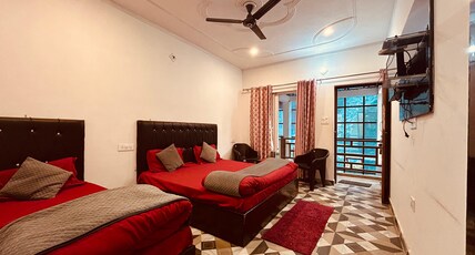 NK Residency (Property At Kedarnath Trek Start Point) Room Type - Premium Family Room Triple Bed