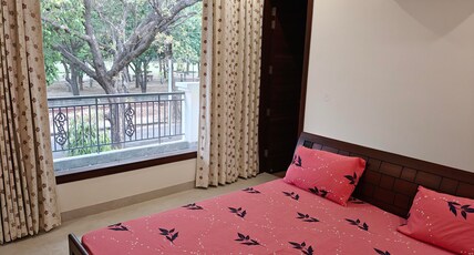Serene Villa 36 Suites and Apartments Room Type - Walnut Suite | AC |  Garden View + Balcony