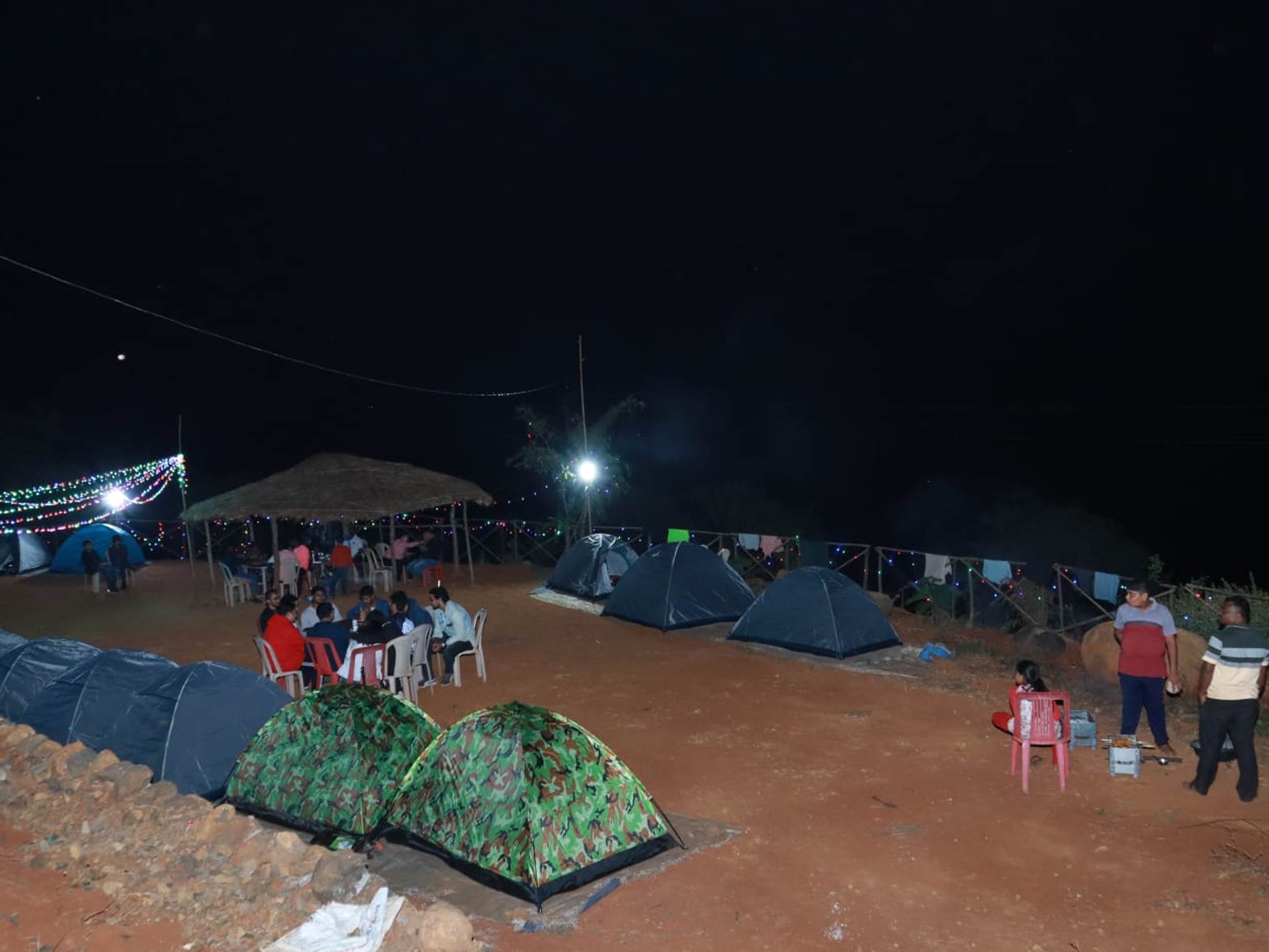 Blue mountain camping Lavasa - Tap to explore photos