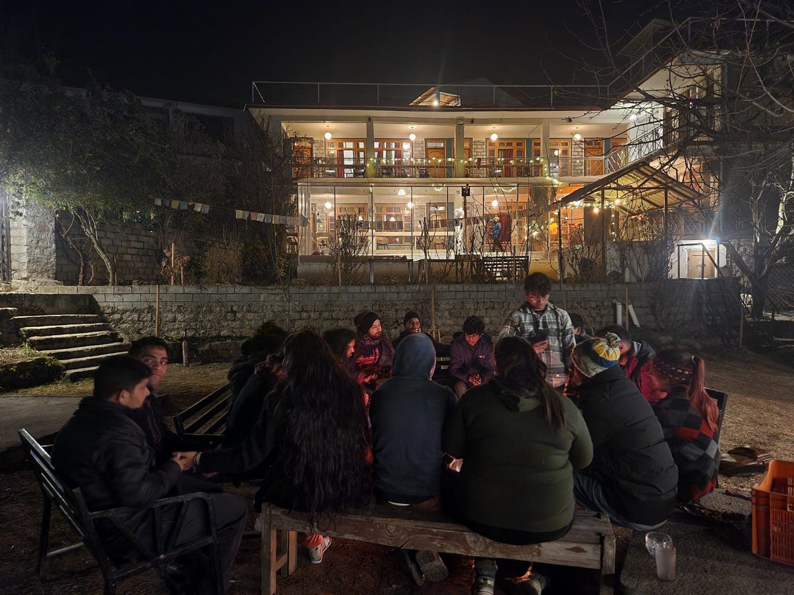 Madpackers Manali | Backpacking Hostel with Mountain View - Tap to explore photos