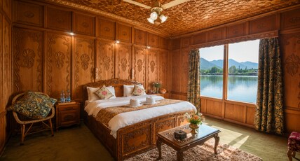 Shahenshah Heritage Houseboat Room Type - Zabarwan Room