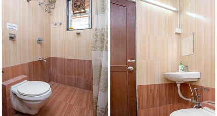 Youth Hostel Kharghar Room Type - Double Bed Non-AC with Attached Bathroom & Kitchen