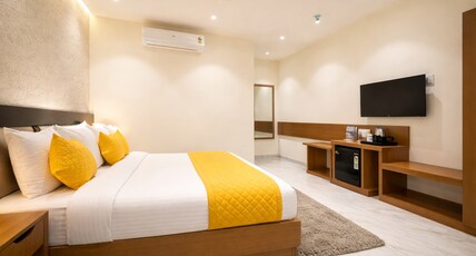 Solasta Stays and Banquets  Wakad Room Type - Premium AC Room I 220 to 240 sq ftI