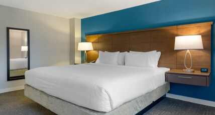 Staybridge Suites CALGARY AIRPORT, an IHG hotel Room Type - 1 Bedroom Suite 1 Queen Single Sofa Bed
