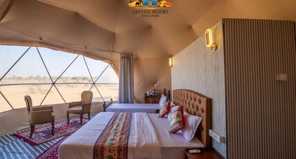 Crystal Resort Room Type - Glamping Luxury Dome Room