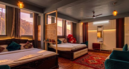 Smokey Castle Homestay & Cafe Mukteshwar Room Type - Forest Crown Chamber