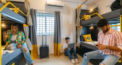The Hosteller Bangalore, Koramangala Room Type - Bed in 4 Bed Mixed Dormitory