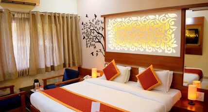 Hotel Sunset Inn Mount Abu with swimming pool  Room Type - Deluxe AC Rooms With Garden View