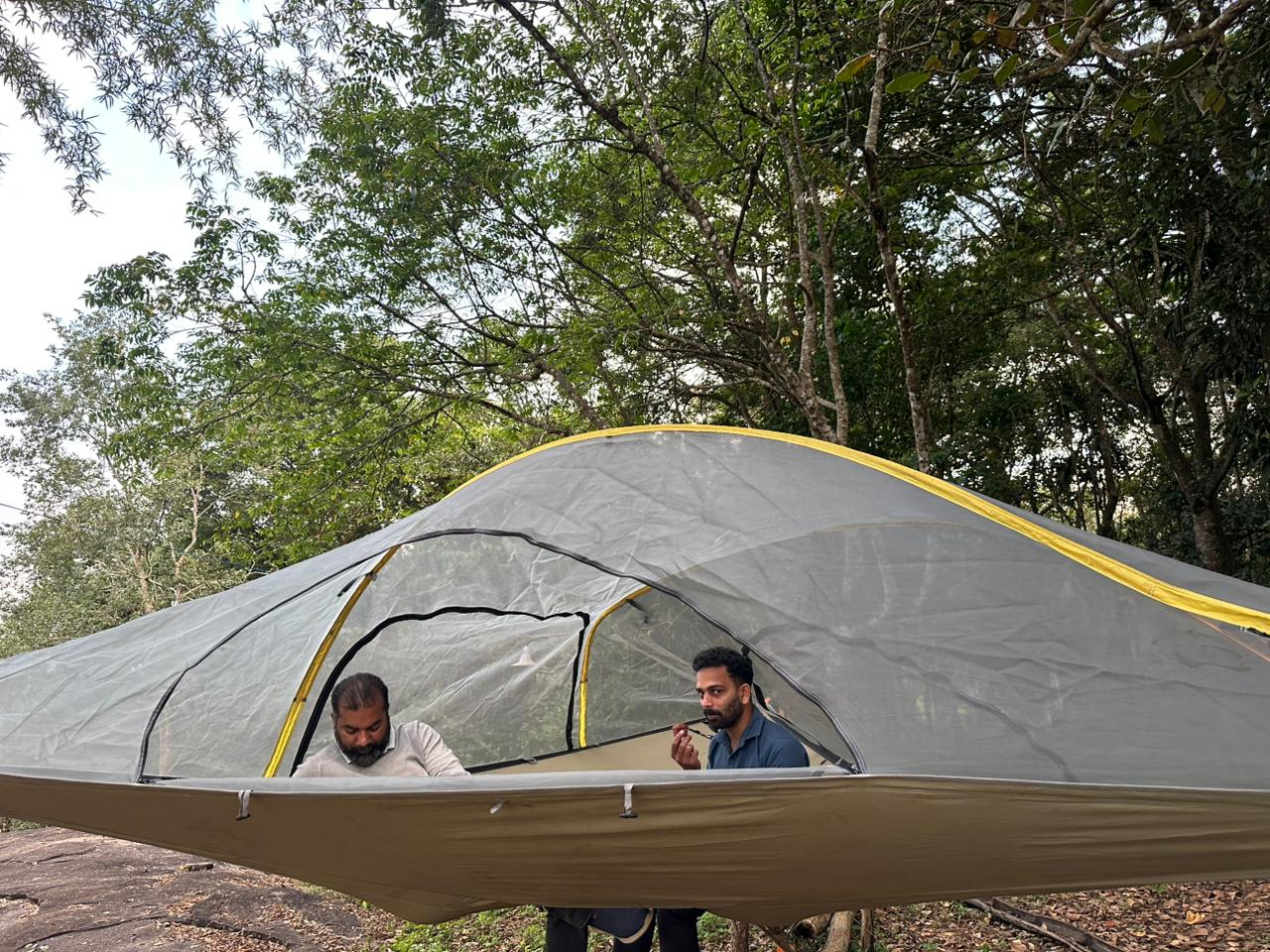Kaatadi Wayanad | Tree Tent stay - Tap to explore photos