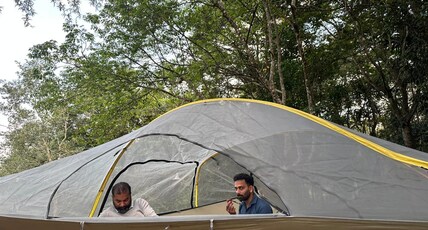 Kaatadi Wayanad | Tree Tent stay Room Type - Bed in a Tree tent