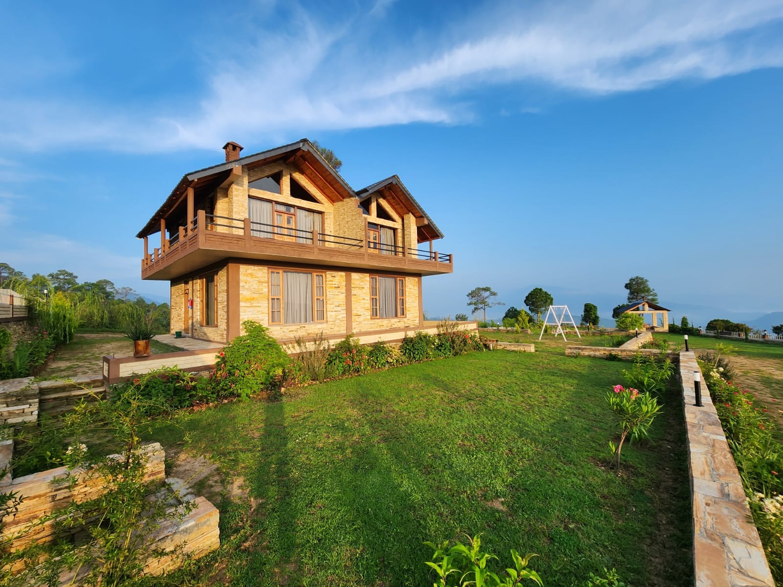 The Himalayan Stone Hamlet - Tap to explore photos