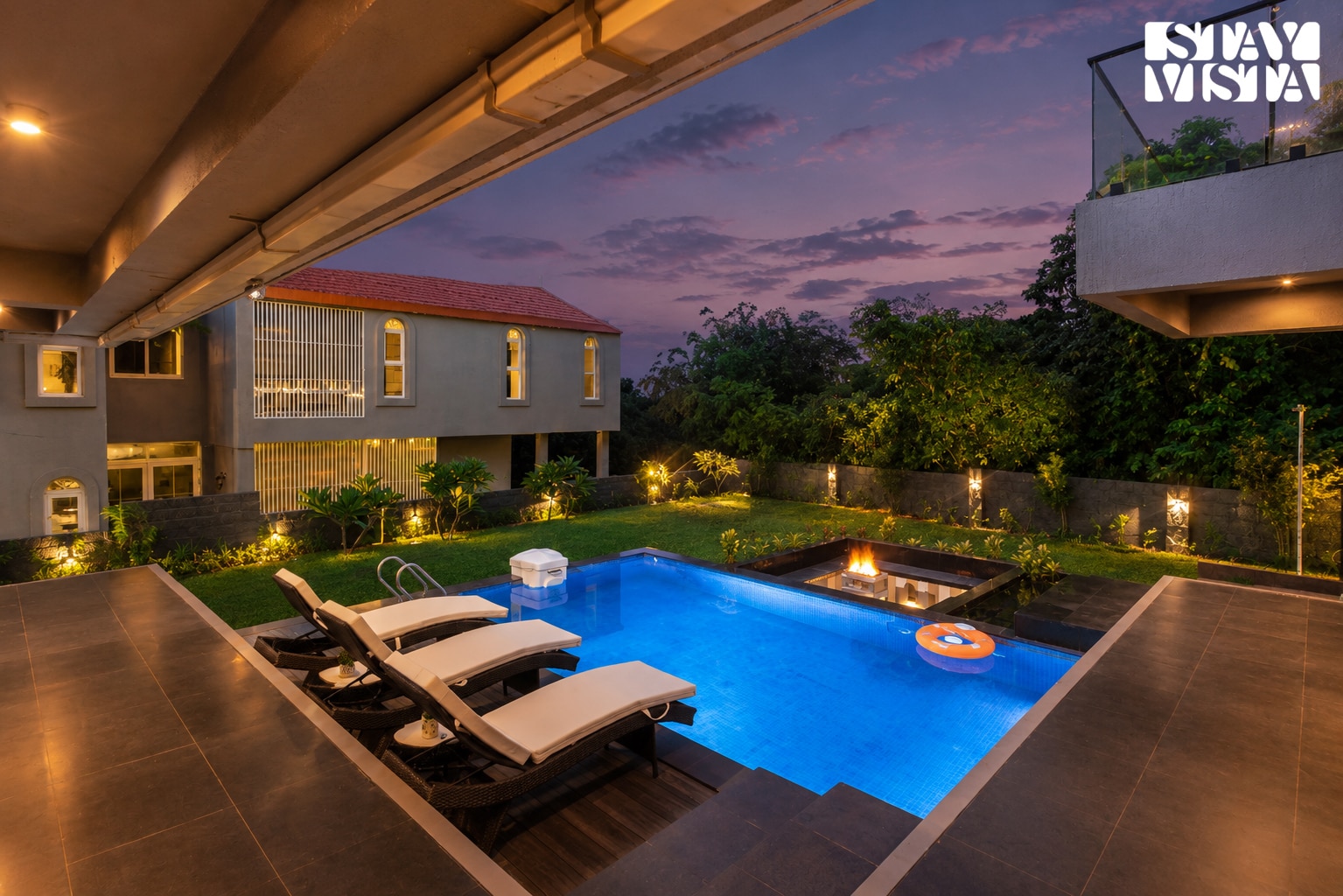 StayVista at Altr Shore w/ Beach View & Pool - Tap to explore photos