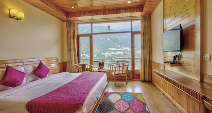 The Holiday Resorts, Cottages & Spa Room Type - Super Deluxe Room - Hamta View | Balcony (No stags/Bachelors) The Holiday Resorts, Cottages & Spa Room Type - Super Deluxe Room - Hamta View | Balcony (No stags/Bachelors)