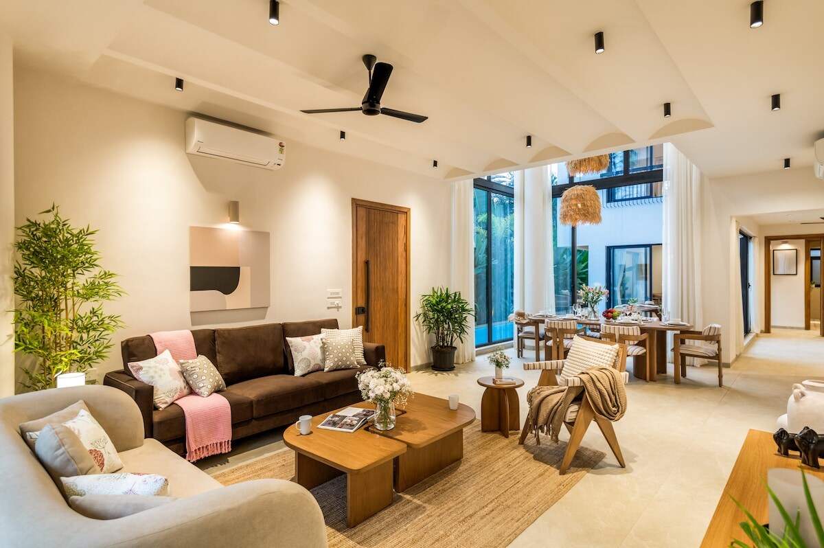 TBK VILLAS KOMOREBI 1,VAGATOR,WITH PVT POOL - Tap to explore photos
