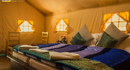 DE Nubra Camp | Deluxe Hill-view Tents Room Type - Deluxe Room with Mountain View