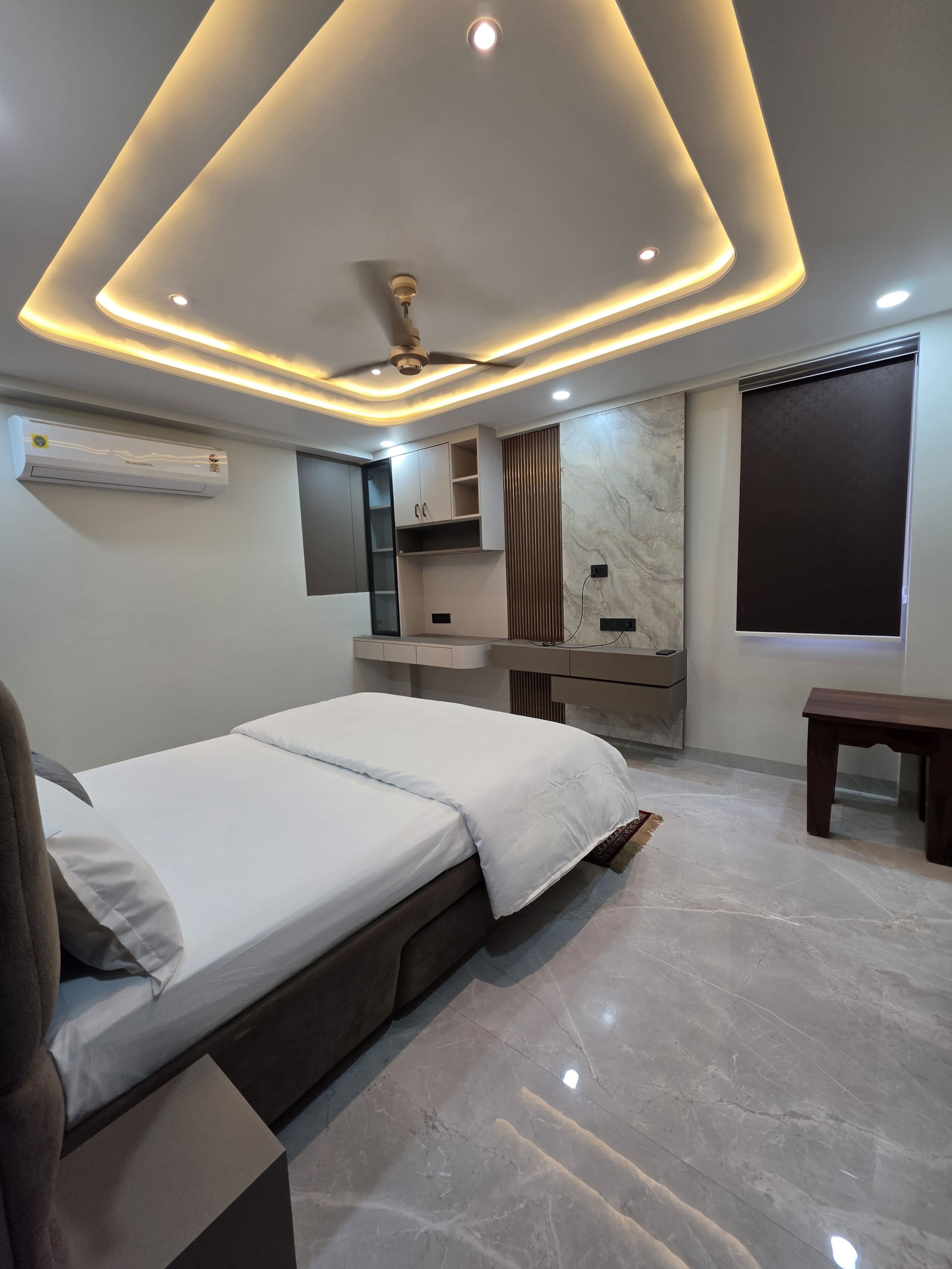Luxury 2BHK with stunning jaipur skyline view - Tap to explore photos