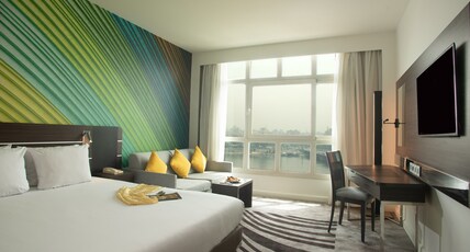 Novotel Cairo El Borg Room Type - Superior Room with 1 double bed and sofa, River Side Novotel Cairo El Borg Room Type - Superior Room with 1 double bed and sofa, River Side