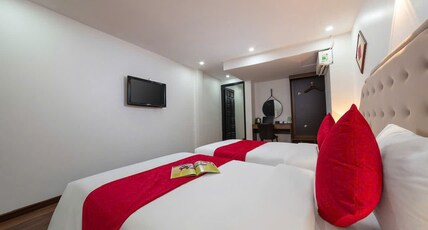 Hanoi Liliane Hotel and Travel Room Type - Deluxe family