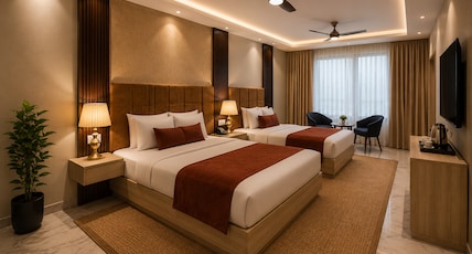Hotel West End @ Delhi Airport By Luxury Group Room Type - TWIN BED ROOM Hotel West End @ Delhi Airport By Luxury Group Room Type - TWIN BED ROOM