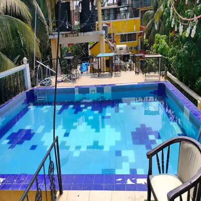 villa beach road 2bedroom kitchen with pool - Tap to explore photos