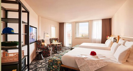 Mama Shelter Roma Room Type - LARGE MAMA DOUBLE WITH BALCONY Mama Shelter Roma Room Type - LARGE MAMA DOUBLE WITH BALCONY