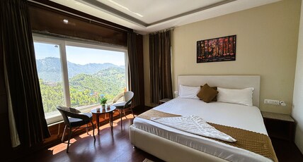 Kanatal Pinnacle House Room Type - Super Deluxe room with Mountain VIew