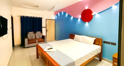 Ocean Queen Palace Poovar Room Type - Pacific - Beach view private pool room ( Room no :13 )