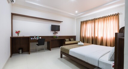 Sanctum Suites BEL Road Bangalore Room Type - Premium King Room Sanctum Suites BEL Road Bangalore Room Type - Premium King Room