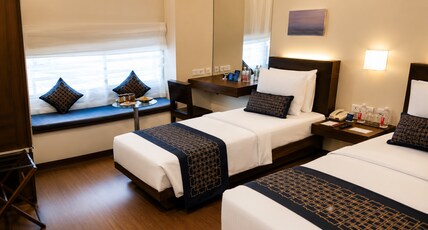 Marasa Sarovar Portico Rajkot Room Type - Executive Twin- 2 Single Beds