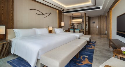 InterContinental Sanya Haitang Bay Resort Room Type - 1King1SingleClassic up to 3 guests