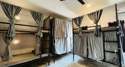 Pushkar Stay Hostel | Rooms & Dorms Room Type - 1 Ac Bunk Bed in 12 Bed Mixed Ac Dorm