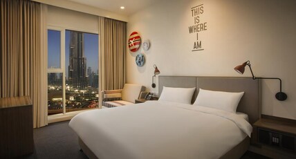 ROVE Downtown Dubai Room Type - Rover Room Burj View